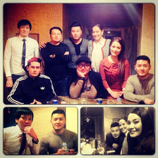 Жүжигчин Б.Тамир ба түүний нөхөд